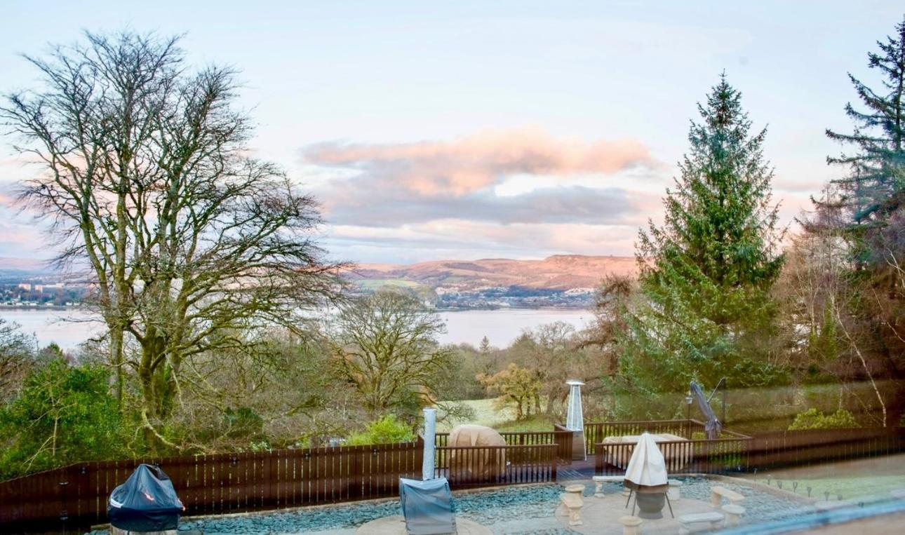 Gleddoch Coach House Villa Langbank Luaran gambar